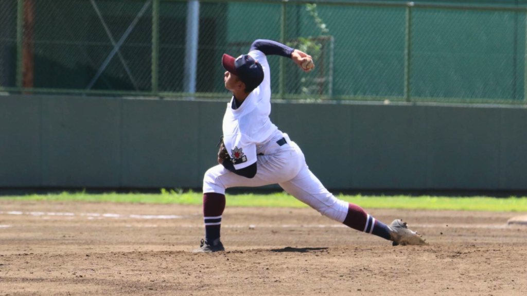 高校野球のピッチャー