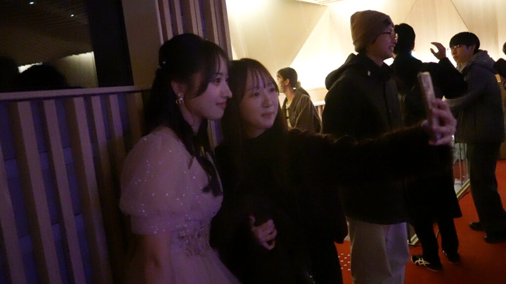 マーケラボ トップランカーと交流する様子